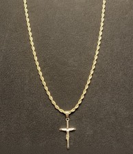 Catena oro corda catena 20in