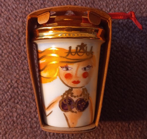Starbucks ornamento sirena - ornamento,