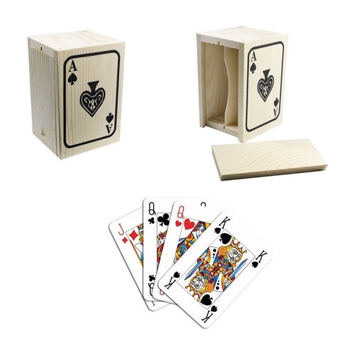 Porta carte gioco scatola - carte,