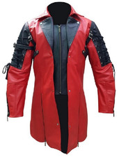 Trench coat uomo vera pelle