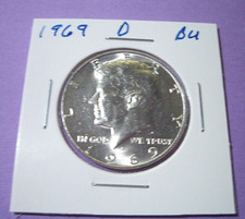 1969-D Kennedy Half Dollar 40%