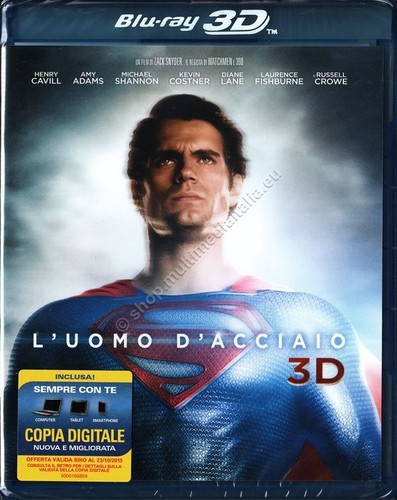 Uomo acciaio 2d - 3d, +