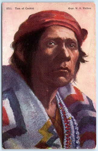 Cartolina nativi americani tom - cartolina,