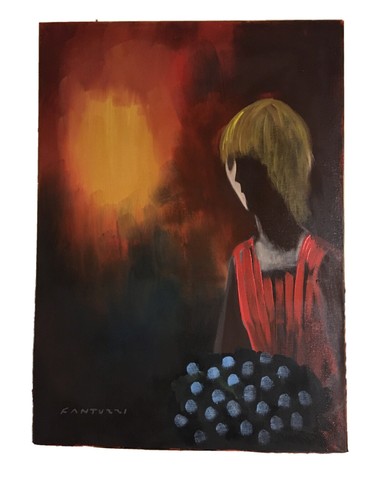 Quadro dipinto olio tela di - quadro,