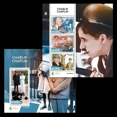 Francobolli charlie chaplin - francobolli,