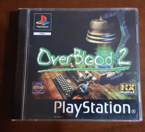 Overblood ps1 playstation 1 - ps1,