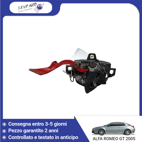 Blocco cofano alfa - cofano, ➤alfa