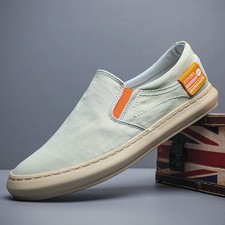 Scarpe tela uomo mocassini