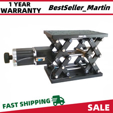 Sollevatore elettrico 110 mm, sollevatore da laboratorio motorizzato, sollevatore ottico scorrevole