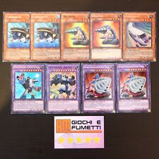 LOTTO 9 CARTE ROID CON FUSIONI in italiano YUGIOH rarità MISTE yu-gi-oh!