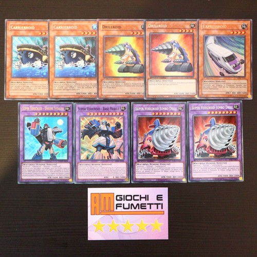 Lotto carte roid - 9, con