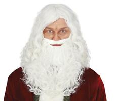 Parrucca e barba Babbo Natale San Nicola Santa Claus