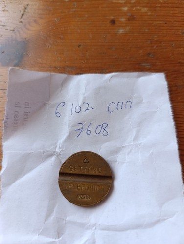 G107 gettone telefonico cmm - g107,