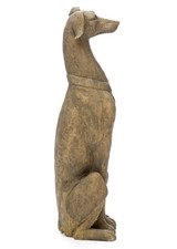 Scultura, levriero, cane, cane