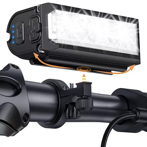 Luce bici impermeabile 3led - bici,