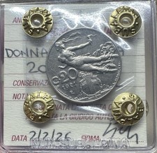 REGNO D' ITALIA 20 CENT DONNA