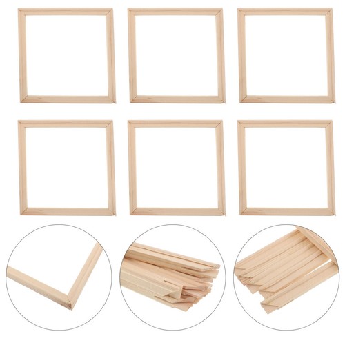 Pezzi cornice legno - 6, per