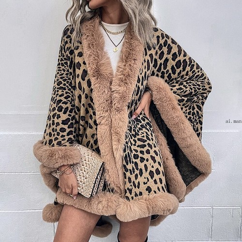Poncho invernale spesso - , caldo