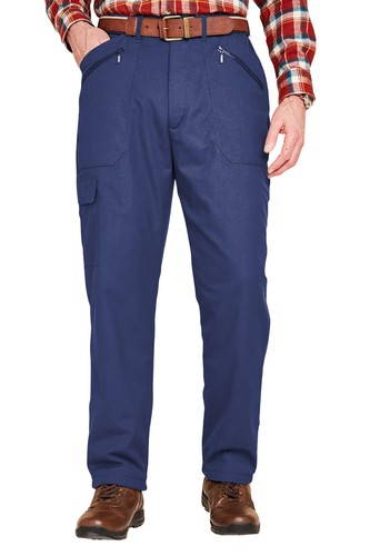 Pantalone uomo azione foderato