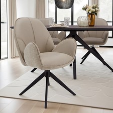 Sedia sala da pranzo girevole