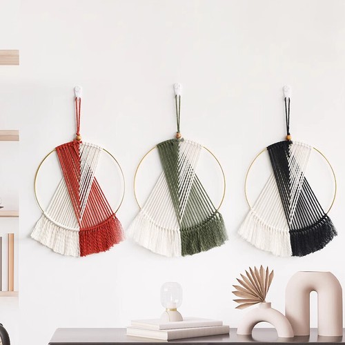 Arazzo bohemien con frange - con,