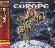 EUROPE - THE FINAL COUNTDOWN - LIMITED – JAPAN – SICP 6147 – CD