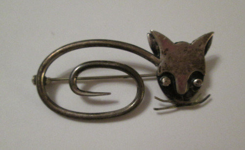 Spilla gatto mcm taxco - spilla,