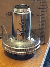 A 15mm n.27728 - Obiettivo microscopio Carl Zeiss Jena