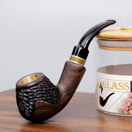 Pipa tabacco legno ebano - pipa,
