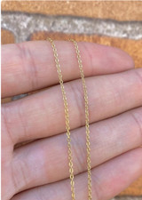 14K Gold Filled Cable Link 17"