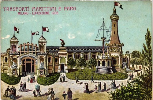 Cartolina cpa milano trasporti - cpa,