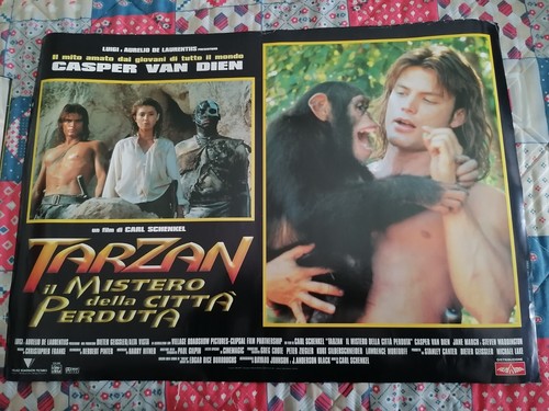 Locandina poster film - locandina, "tarzan