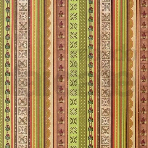 Carta scrap bordure casette - bordure,