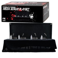 Set di accessori Media Scrum per action figure WWE & AEW Wrestling