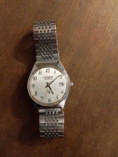 Orologio Vintage Citizen Quartz In Acciaio No Rolex Omega 