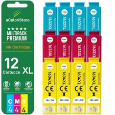 12 Cartucce compatibili Colore