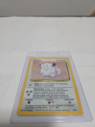 Clefairy 102 base set - base,