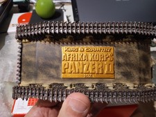 KING & COUNTRY (AK030) Panzer II Tank Afrika Korps Senza Scatola Originale.