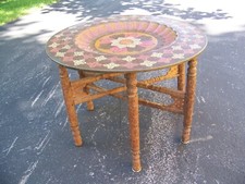 Antico tavolino vassoio