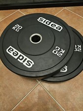 Dischi per palestra Bumper da 20KG ciascuno in ottime condizioni 