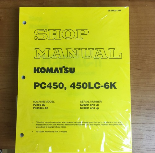 Komatsu pc450 pc450lc 6k - komatsu, pc450lc-6k