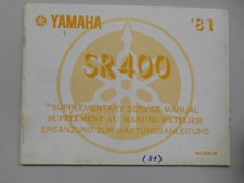 SUPPLEMENT AU MANUEL D'ATELIER