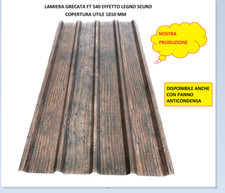 LAMIERA GRECATA FT 540 LEGNO