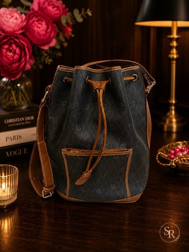 Borsa secchiello vintage - a,