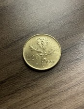 Moneta 20 Lire Quercia 1990 SPL