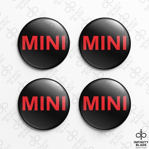 Mini cooper emblema - 4x,