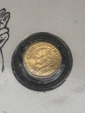 Medaglia in oro 8 Kt di Papa Giovanni XXIII per il Concilio Vaticano secondo