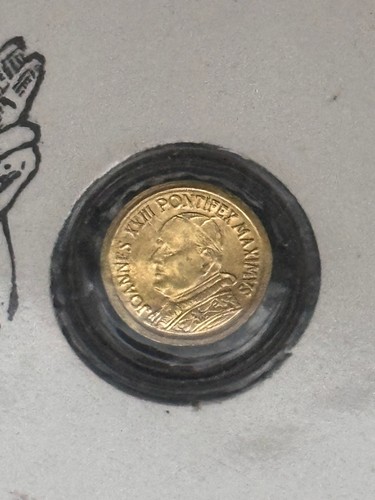 Medaglia oro di papa - oro,