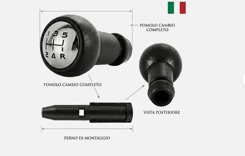 Pomello cambio marce - cambio, 5