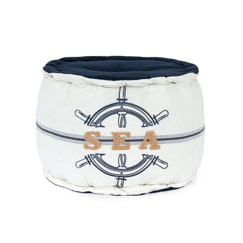 Pouf maritime 40x30 con - 40x30, cm